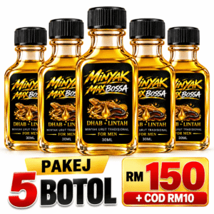 Set 5 Botol MaxBossa Serum (RM150)