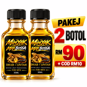 Set 2 Botol MaxBossa Serum (RM90)